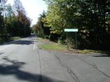 The entrance to the Beseck Lake boat launch.