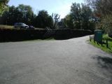 The turning area of the Beseck Lake boat launch.