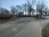 The entrance to the Branford River boat launch.