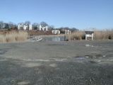 The turning area of the Branford River boat launch.