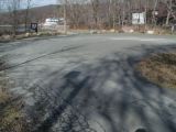 The turning area of the Candlewood Lake (Lattins Cove) boat launch.