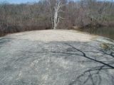 The turning area of the Dodge Pond boat launch.