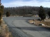 The turning area of the Four Mile River boat launch.