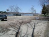 The parking area for the Hadlyme Ferry boat launch.