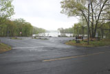 The entrance to the Lake Lillinonah boat launch.