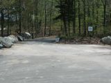 The entrance to the Lake of Isles boat launch.
