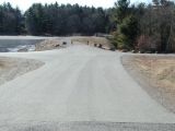 The turning area of the Pachaug Pond boat launch.