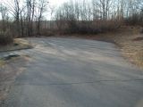 The turning area of the Silver Lake boat launch.