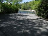 The turning area of the West Hill Pond boat launch.