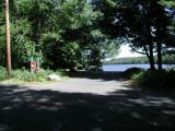 The access road to the Winchester Lake boat launch.