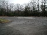 The parking area for the Winchester Lkae boat launch.