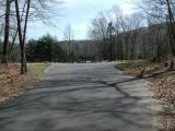 The entrance to the Lake Zoar boat launch.