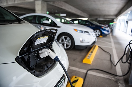 EV Charging, Photo credit: NREL/Dennis Schroeder