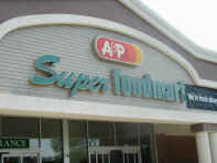 picture of the front of an A&P Superfoodmart