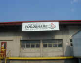 photograph of new location of FOODSHARE bay
at regional market