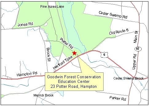 Location Map - Goodwin Conservation Center
