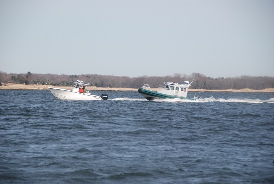 EnCon Officers on Boat