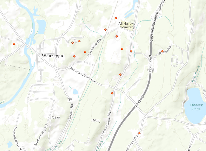 Wauregan Earthquake Swarm