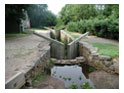 Photograph of historic lock on Farmington Canal Heritage Greenway