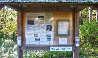 Carse Brook kiosk