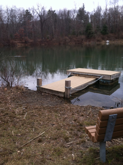 dock at Sega Meadows