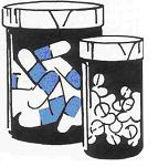 clip art of medicine bottle