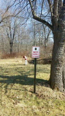 Hydrant installed in Bethlehem, CT