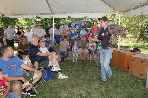 Learn about Connecticut raptors and other wildlife at Discover Outdoor Connecticut Day
