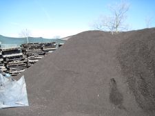 Pile of Milled Asphalt Shingles