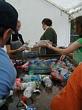 Scouts Sorting Recyclables