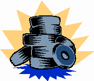 cartoon drawing of tires