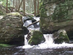 Waterfall at Enders State Forest