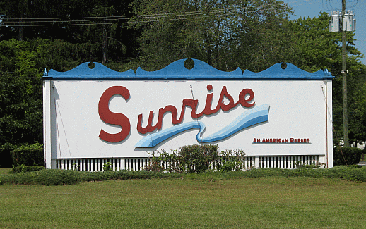 Sunrise State Park Sign