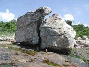 Photograph of Split Rock