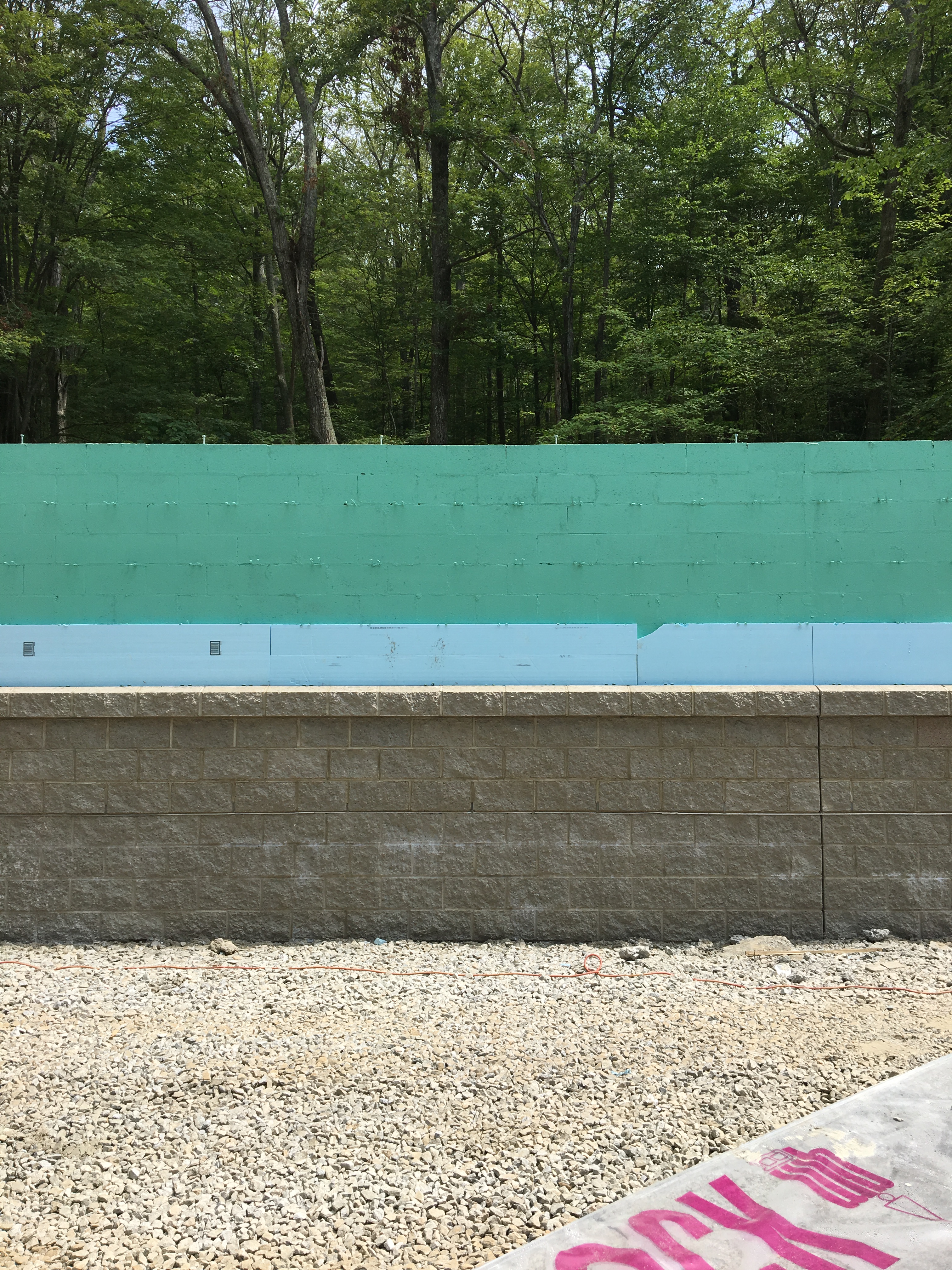 Chatfield Hollow Restroom Construction Footprint