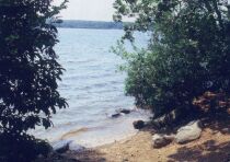 View from the shore of Gardner Lake