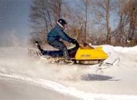 Snowmobiling