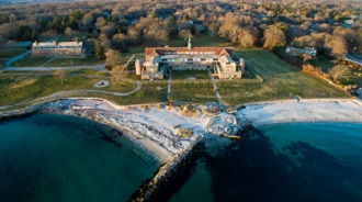 Aerial photo of Seaside State Park