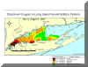 Link to larger image of hypoxia map for July 31 to August 4, 1995