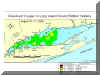 Link to larger image of hypoxia map for August 15-17, 2000