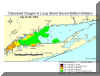 Link to larger image of hypoxia map for July 24-28, 2003