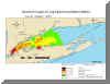 link to larger image of hypoxia map for July 30 - August 1, 2007