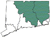 Range map of Brook Floater