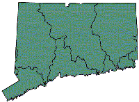 Range map of Eastern Elliptio