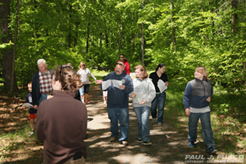 Guided trail hike