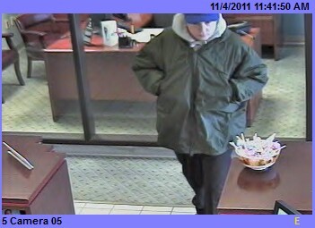 Photo of robbery suspect