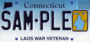 Laos Veterans of America Plate