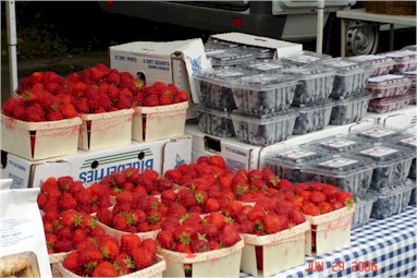 Connecticut fresh strawberries.