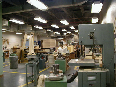 Cabinetry is produced for sale to the state, communities and non-profit agencies.