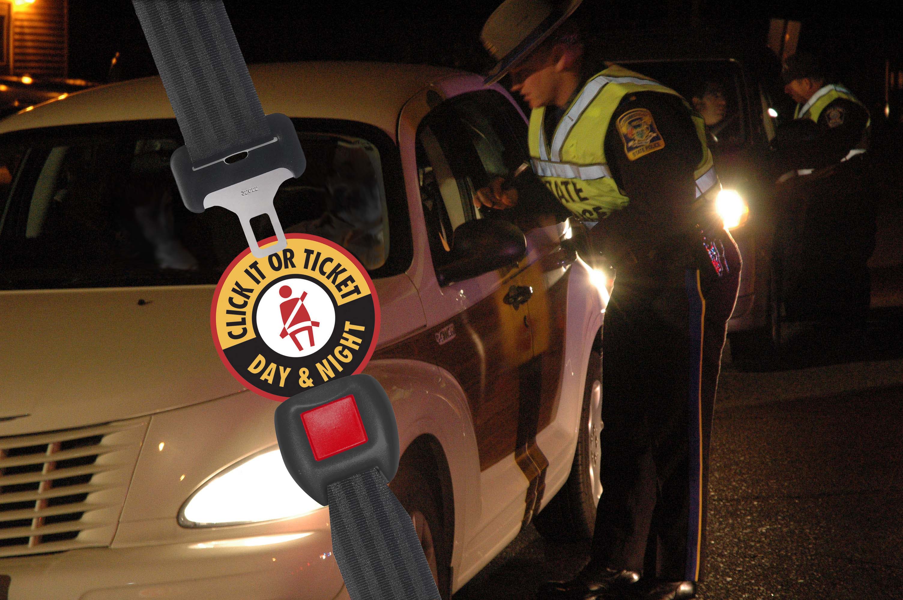 Image_Law Enforcement-Seat Belt Check_Click It or Ticket Day or Night Logo